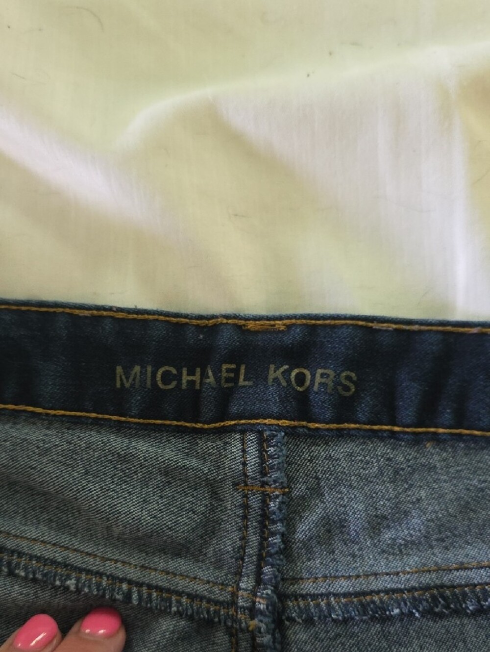 Michael Kors Dark Blue Skinny Jeans - Picture 3 of 6